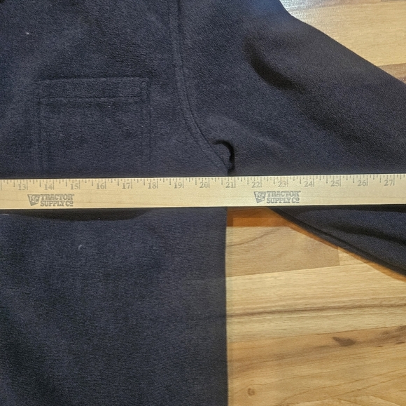 Original Vintage Weatherproof Black Button Up Fleece Lined Jacket Men's Medium - Picture 4 of 9